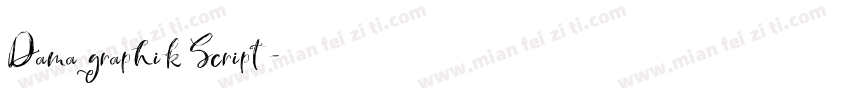Damagraphik Script字体转换